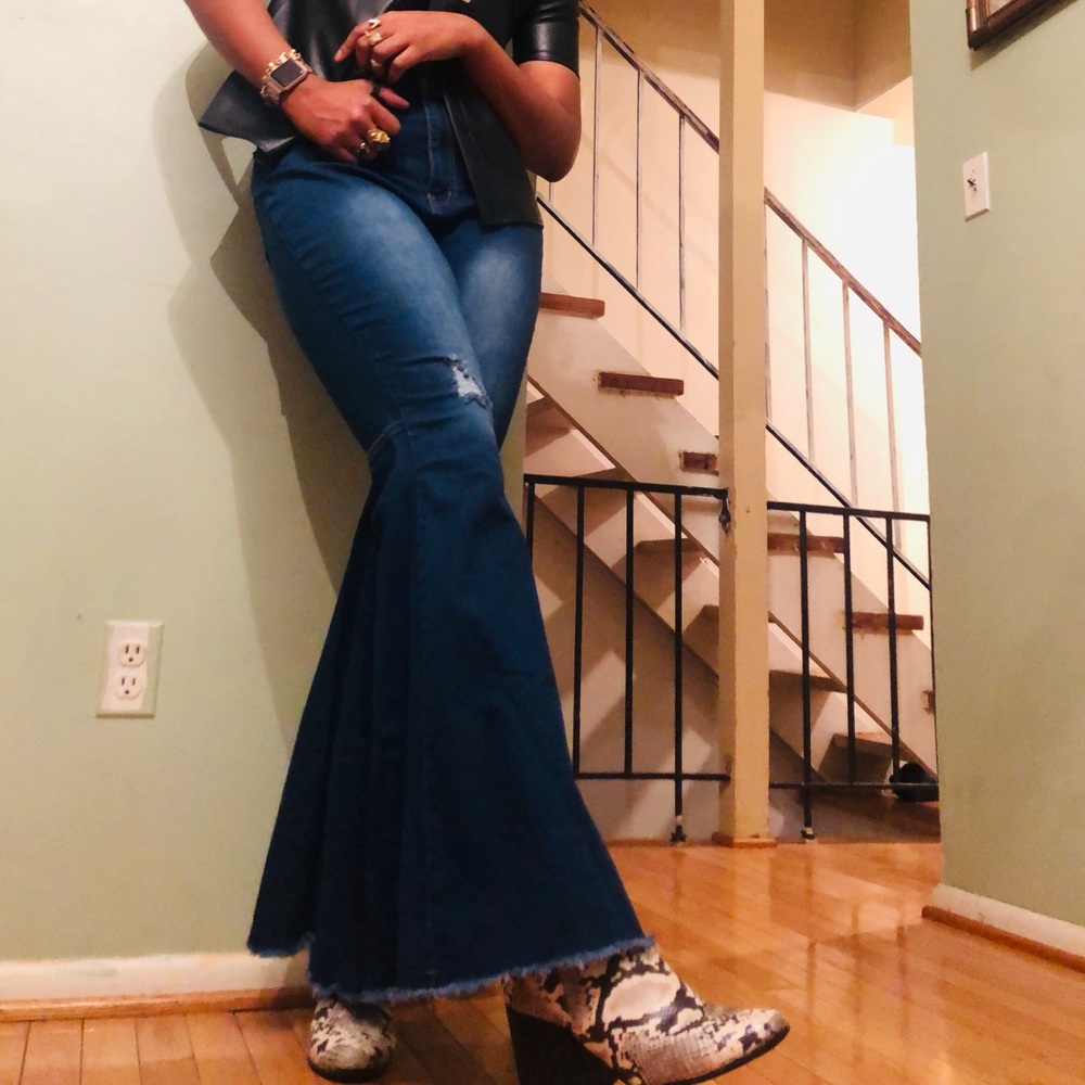 Ultra Flare denim pants